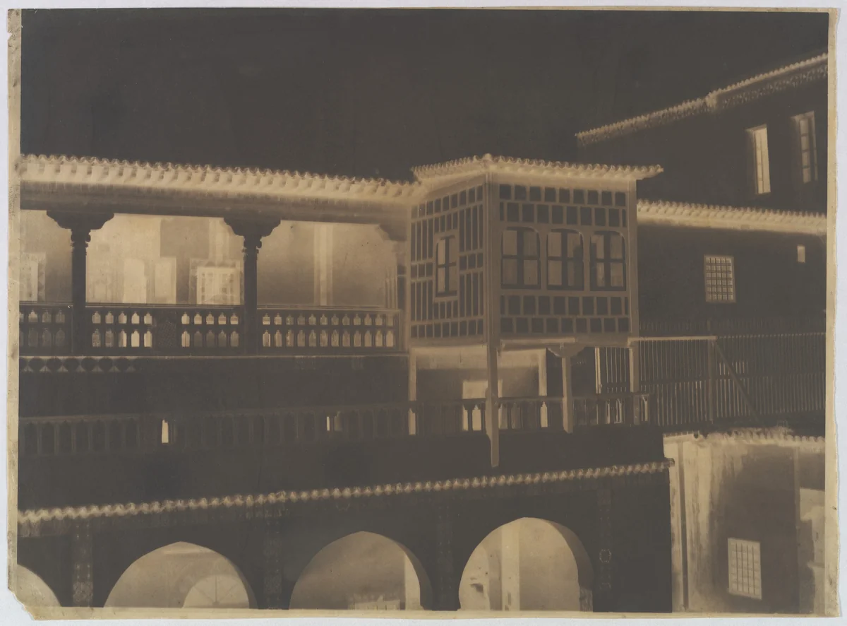 [Palace of the Dey of Algiers, Algeria] by Gustave de Beaucorps, photograph, 1859