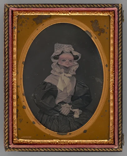Untitled (Portrait of Masked Person) by Rufus Anson, other, 1858