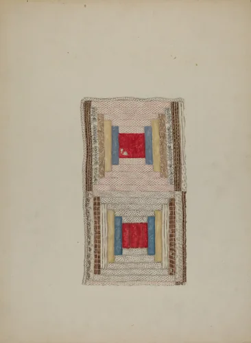 Quilt by Eva Wilson, index of american design, 1938