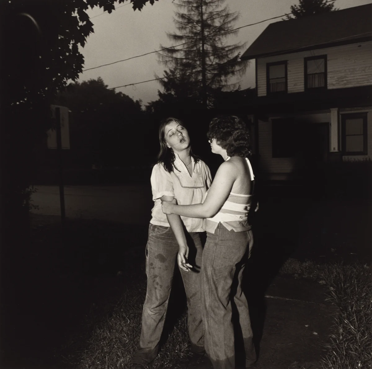 Oslin's Graduation Party, Martins Creek, Pennsylvania by Larry Fink, photograph, 1977