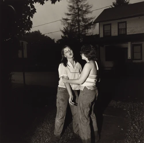 Oslin's Graduation Party, Martins Creek, Pennsylvania by Larry Fink, photograph, 1977