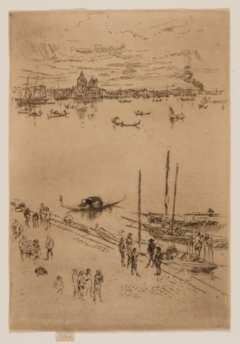 Upright Venice by James McNeill Whistler, print, 1879-1880