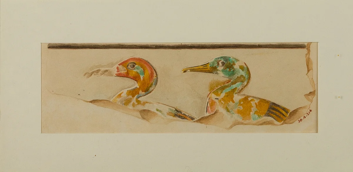 Two Ducks by Hugh R. Hopgood, artwork, -1473--1458