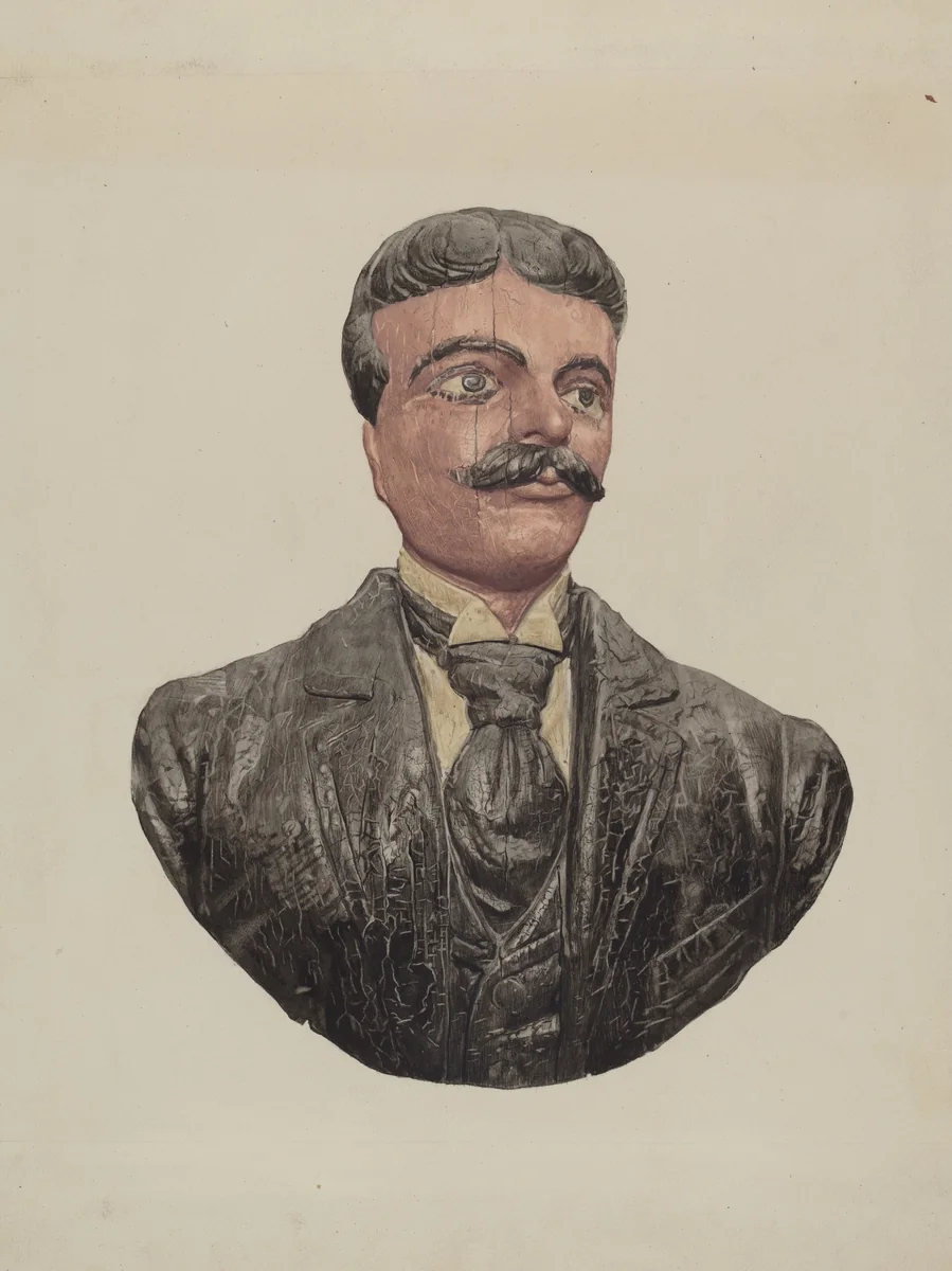 Sternpiece by Albert Gold, index of american design, 1937