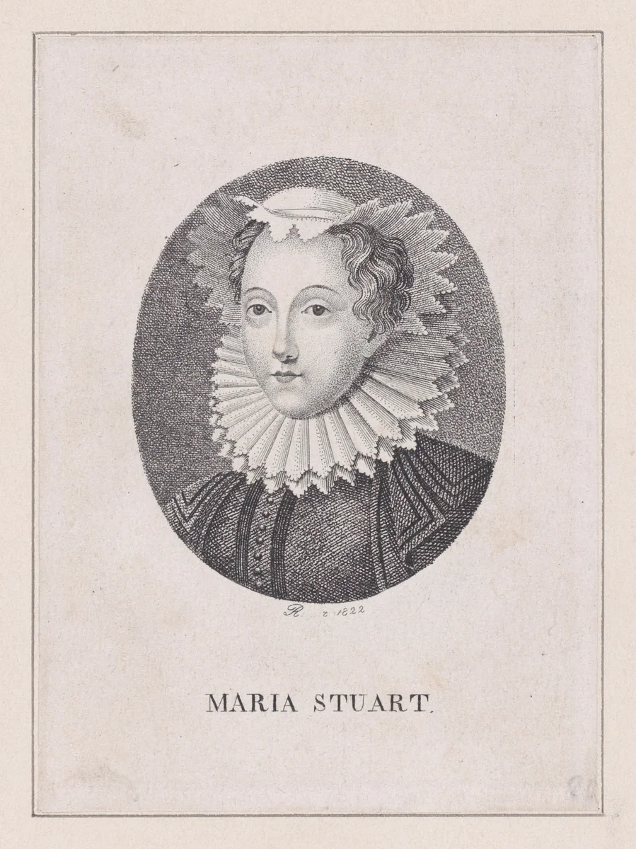 Mary, Queen of Scots by Mary, Queen of Scots, print, 1822