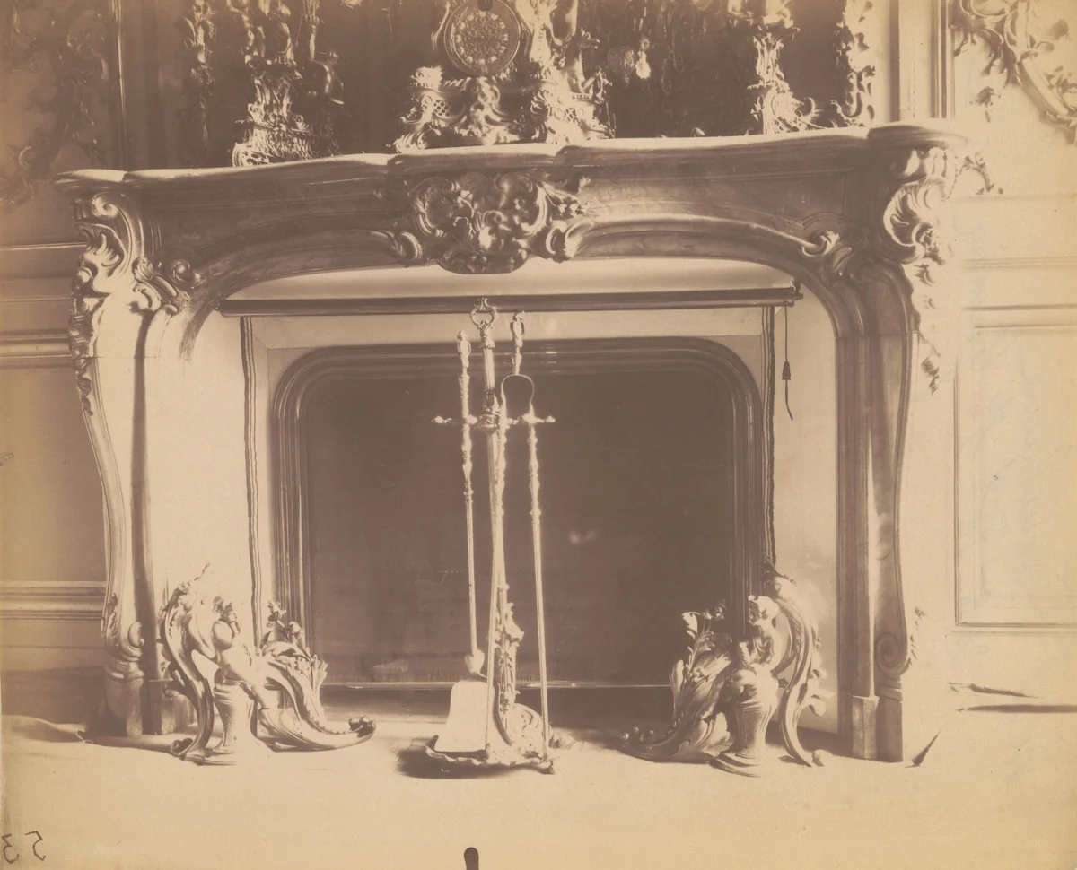 Hôtel de Roquelaure. Boulevard Saint-Germain 246 by Eugène Atget, photograph, 1905