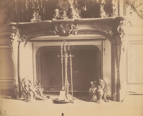 Hôtel de Roquelaure. Boulevard Saint-Germain 246 by Eugène Atget, photograph, 1905