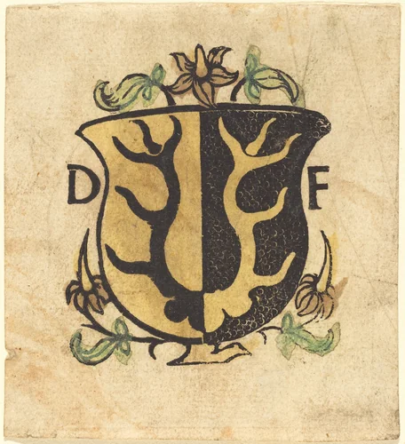 Bookplate of Dominicus Frauenfelder by German 15th Century, print, 1500