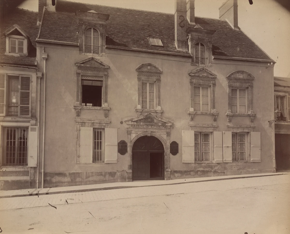 Étampes. Maison de Diane de Poitiers by Eugène Atget, photograph, 1907
