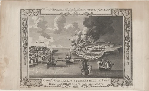 South West View of the City of New York in North America by Pierre-Charles Canot, print, 1750-1800