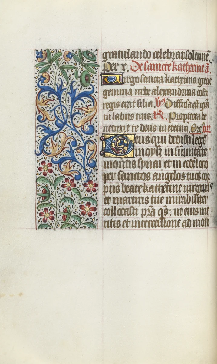 Book of Hours (Use of Rouen): fol. 53v by Master of the Geneva Latini, book, 1465-1475