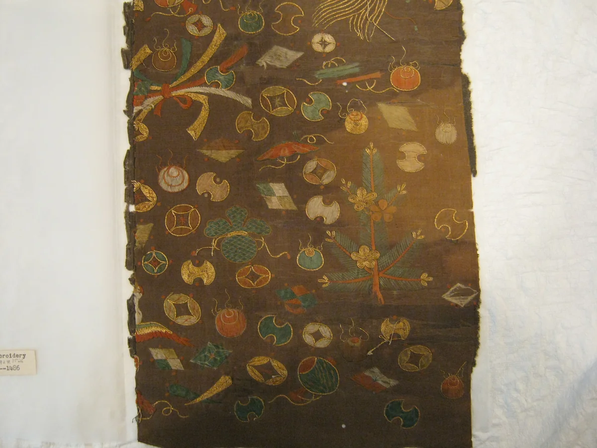 Fragment by Japan, textile, 1700-1800