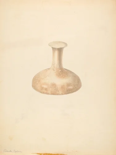 Butter Mold by Roberta Spicer, index of american design, 1939