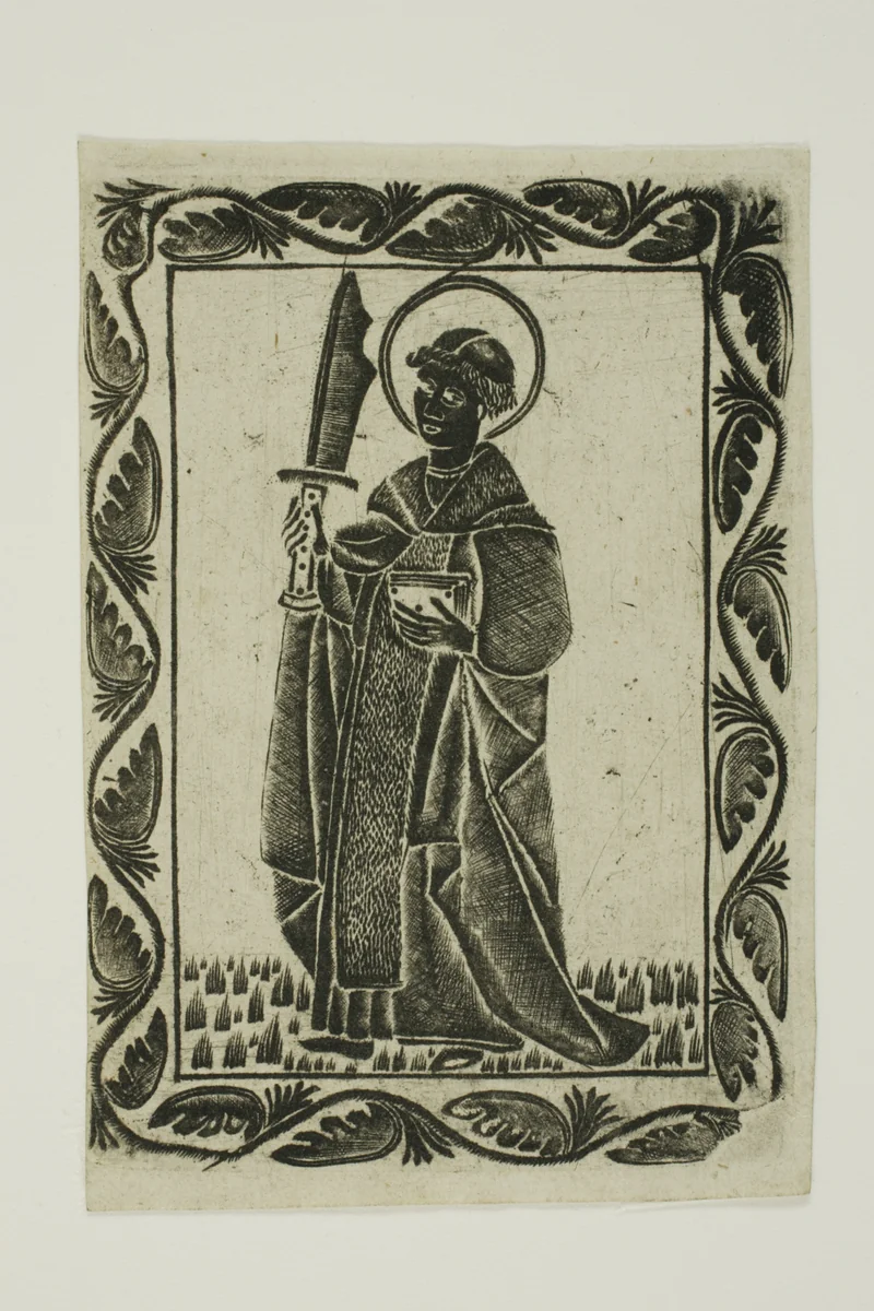 Saint Peter Martyr by Unknown Artist, metalwork, 1445-1465