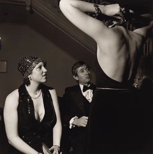 English Speaking Union, New York City by Larry Fink, photograph, 1975