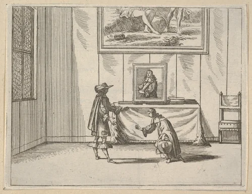 Francesco I d'Este is Generous in Pardoning the Offenders, from "L'Idea di un Principe ed Eroe Cristiano in Francesco I d'Este, di Modena e Reggio Duca VIII [...]" by Bartolomeo Fenice, print, 1659