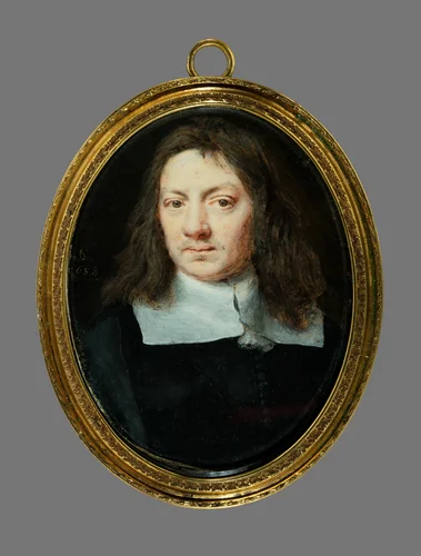 Portrait of a Gentleman by Samuel Cooper, painting, 1658