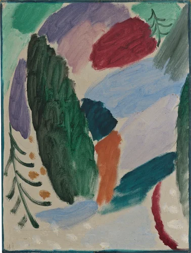 Frosty Day by Alexej von Jawlensky, painting, 1915