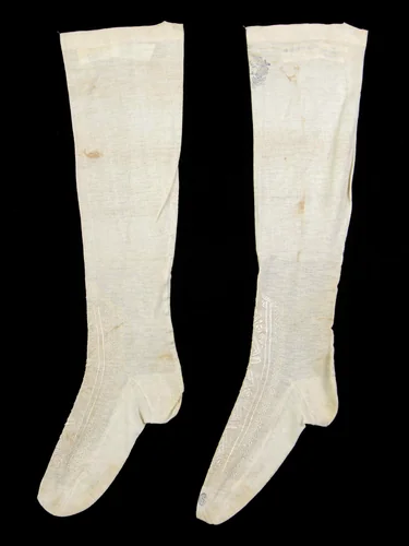 Stockings by C. Pecker & Sons, artwork, 1858-1862