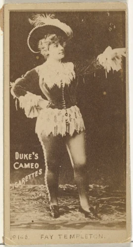 Card Number 146, Fay Templeton, from the Actors and Actresses series (N145-4) issued by Duke Sons & Co. to promote Cameo Cigarettes by W. Duke, Sons & Co., photograph, 1880-1889