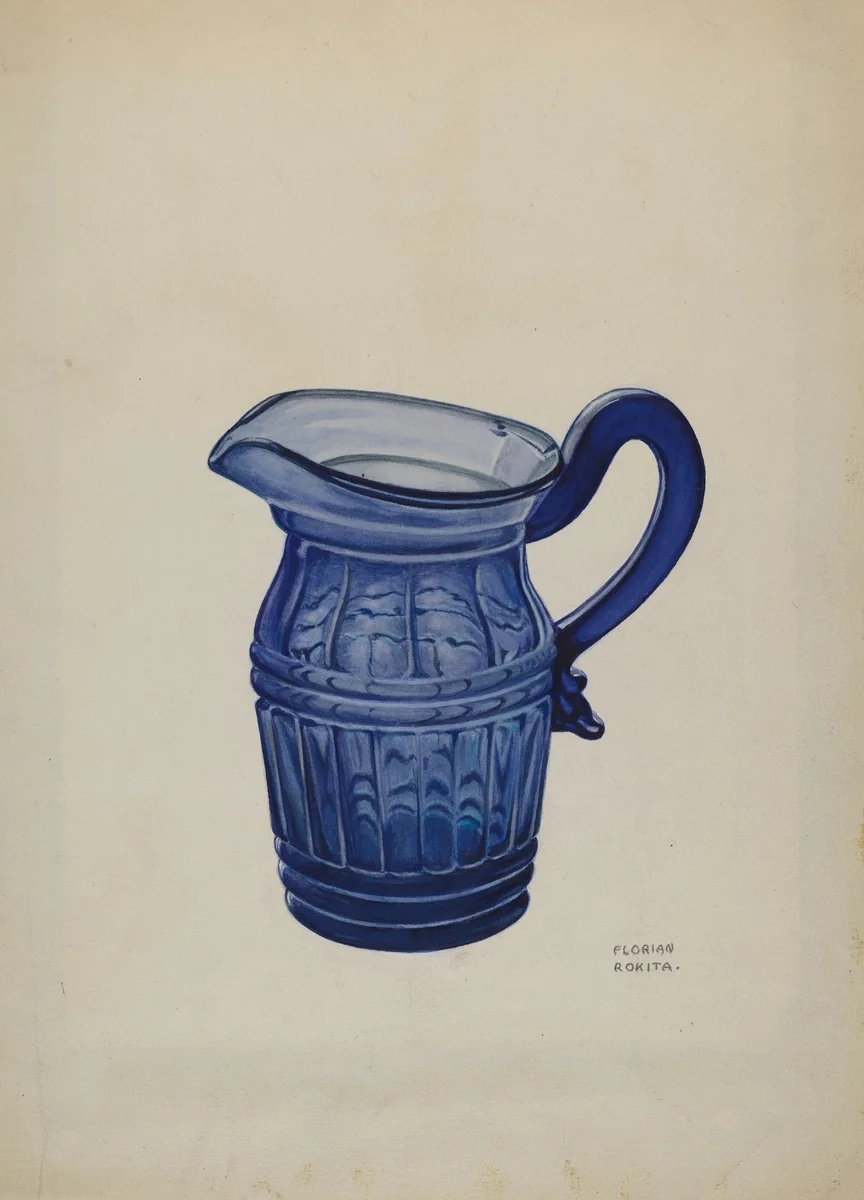 Creamer by Florian Rokita, index of american design, 1939