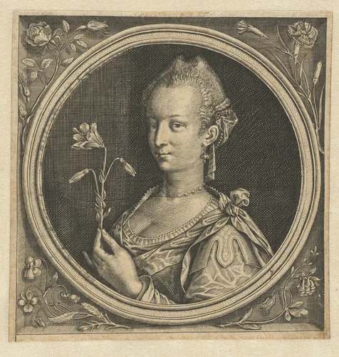 Reuk by Jacob van der Heyden, print, 1583-1645