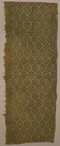 Textile with Palmettes by Unknown, textile, 1200-1399
