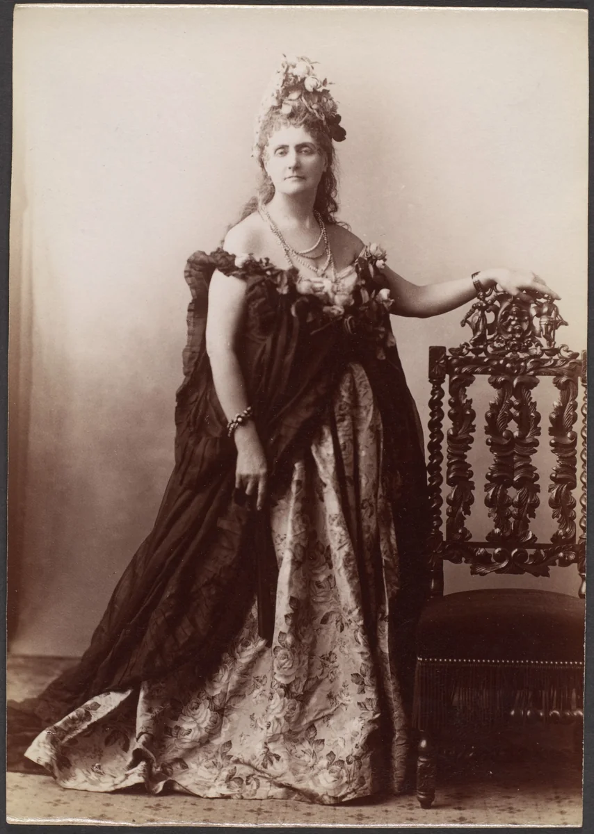 [Countess de Castiglione, from Série des Roses] by Pierre-Louis Pierson, photograph, 1895