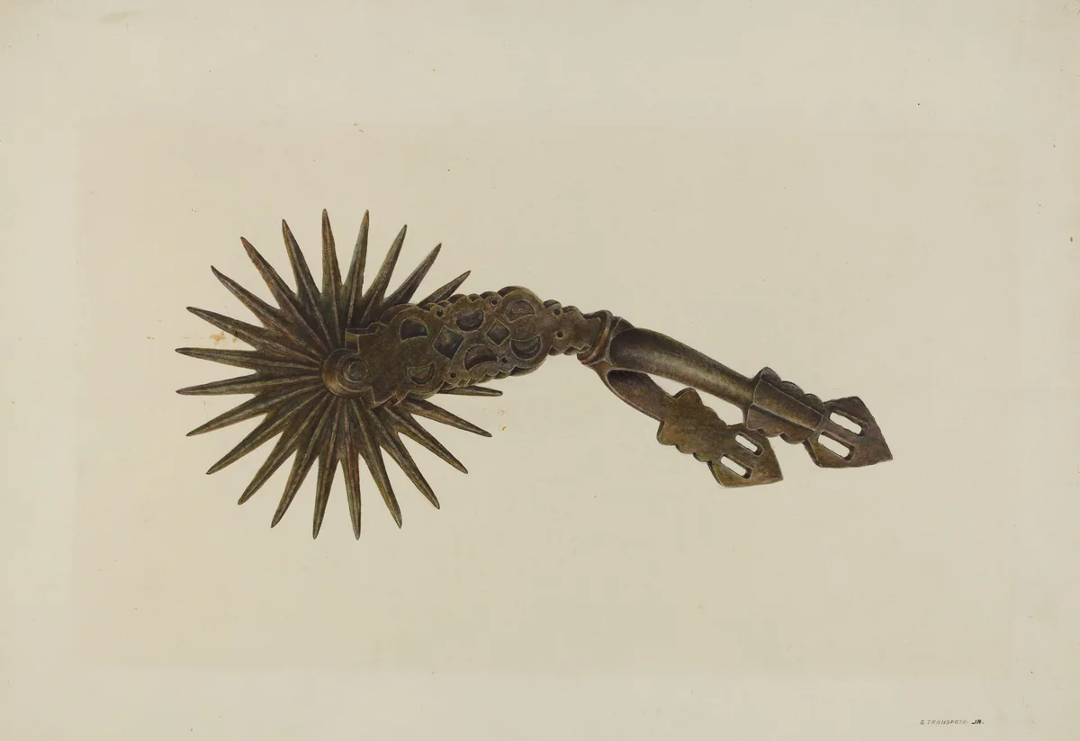 Spur by Gerald Transpota, index of american design, 1940