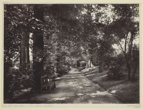 Leamington, in the Jephson Gardens by Francis Bedford, photograph, 1860-1894