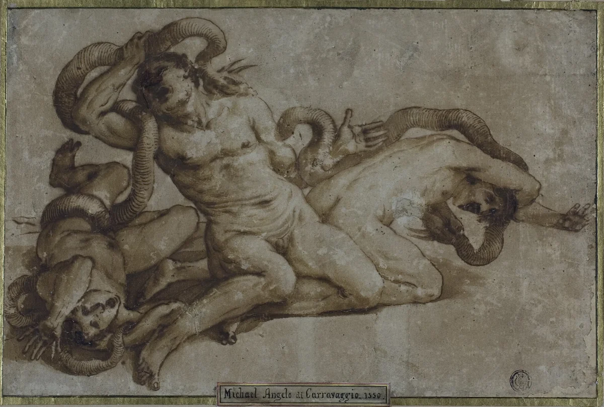 Laocoön by Italian 16th century, drawing, 1550-1559