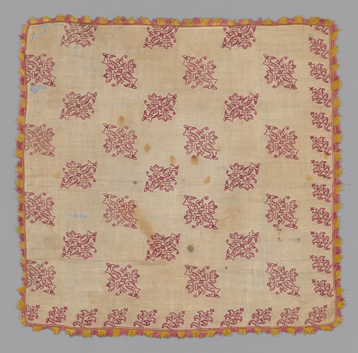 Cover by Italy, textile, 1601-1700