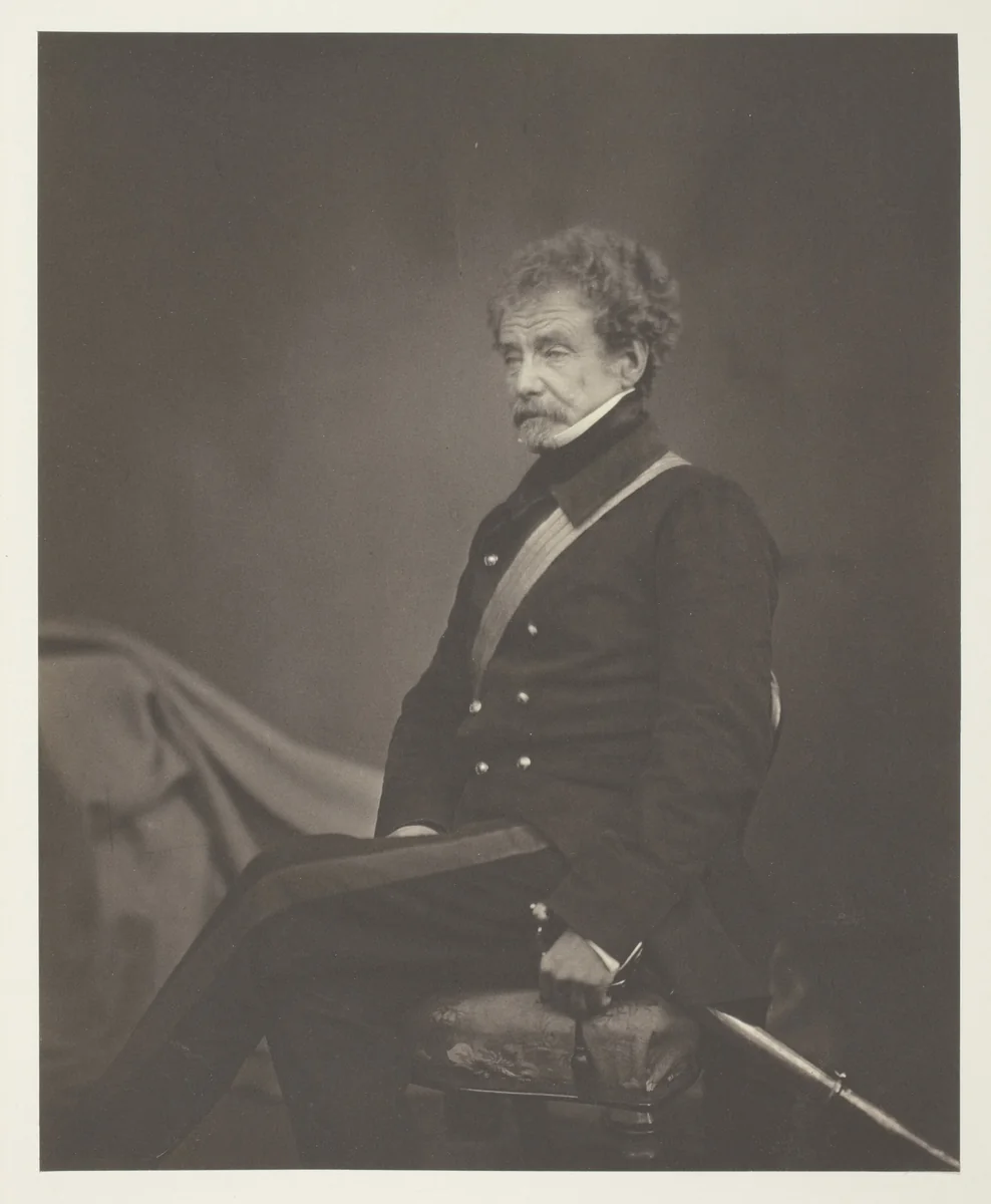 Lieutenant General Sir Colin Campbell, G.C.B. by Roger Fenton, photograph, 1855