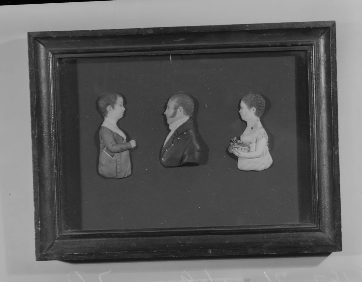 Profile Bust of a Salem Girl by John Christian Rauschner, artwork, 1797-1812