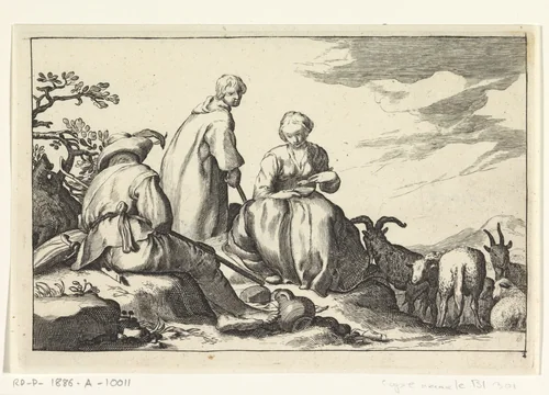 Herders by anonymous, print, 1625-1718