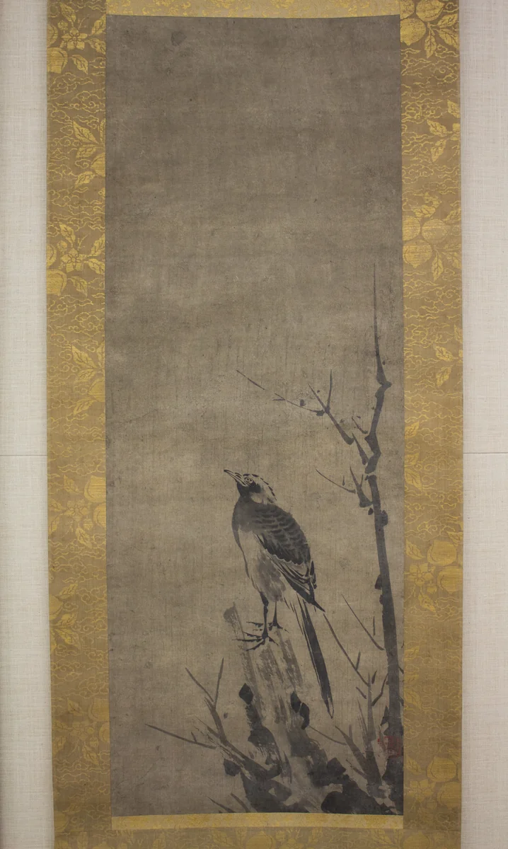 Bird by Kenkō Shōkei (賢江祥啓), painting, 1467-1533