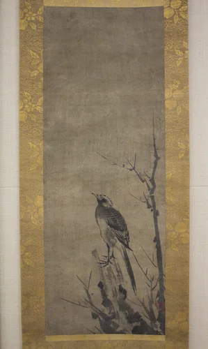 Bird by Kenkō Shōkei (賢江祥啓), painting, 1467-1533