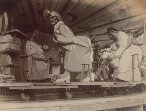 Fête de Vaugirard by Eugène Atget, photograph, 1926