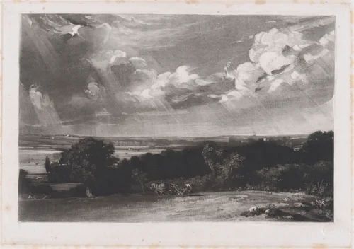 A Summerland by David Lucas, print, 1829-1831