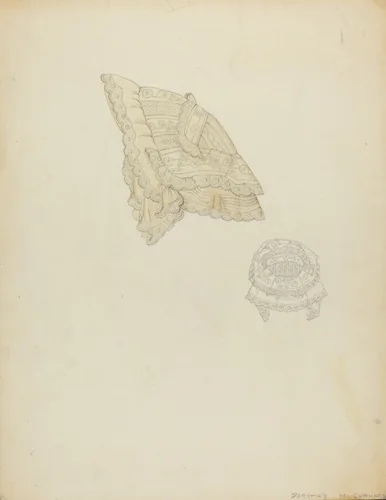 Cap by Dorothy M. Gerhard, index of american design, 1940