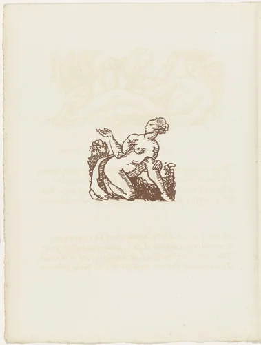 Vignette (folio 114 verso) from Les Amours (The Loves) by Émile Bernard, illustrated book, 1915