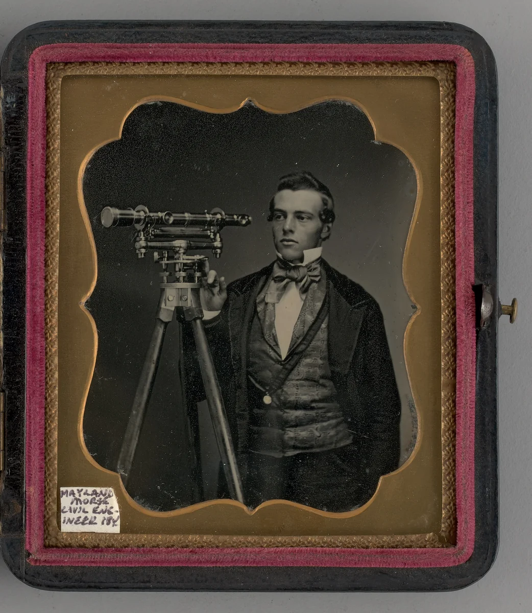 Untitled (Mayland Morse, Civil Engineer, 18 years) by Unknown maker, other, 1857