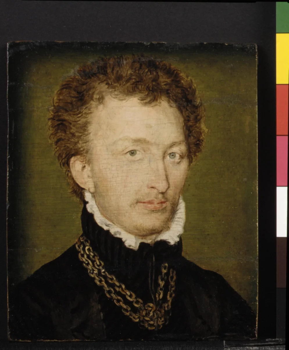 Portrait of a Man with a Gold Chain by Corneille de Lyon, painting, 1533-1575