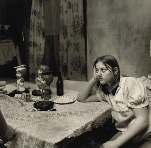 Oslin's Graduation Party, Martins Creek, Pennsylvania by Larry Fink, photograph, 1977