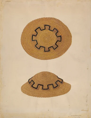Child's Hat by Marie Famularo, index of american design, 1936