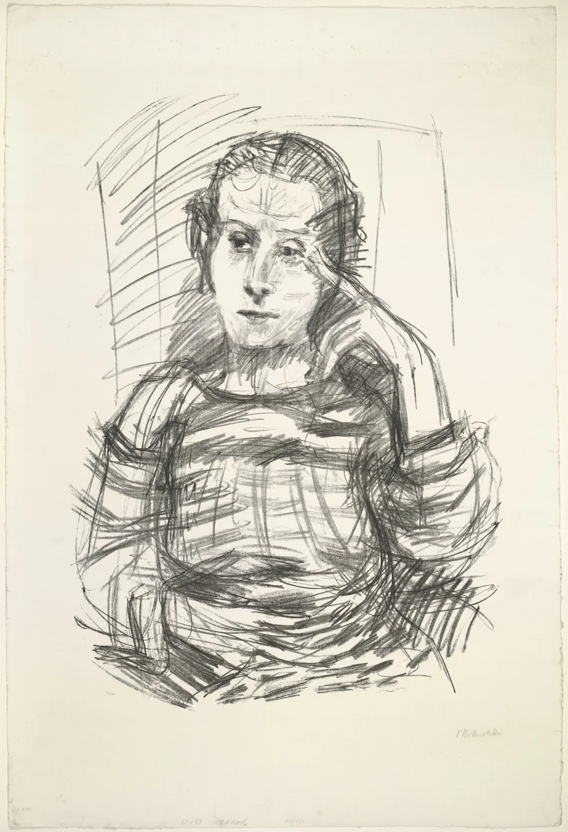 The Concert IV (Das Konzert IV) from the series The Concert (Das Konzert) by Oskar Kokoschka, print, 1920