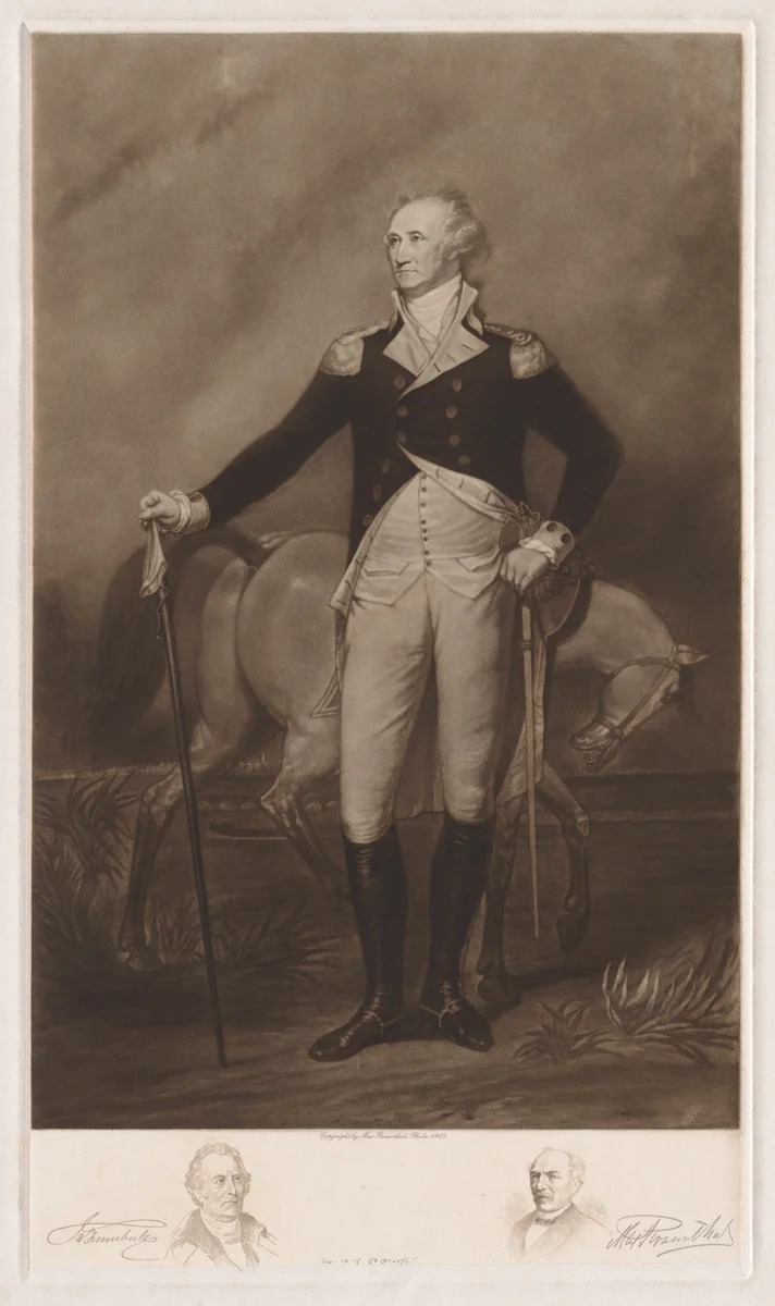 George Washington by Max Rosenthal, print, 1903