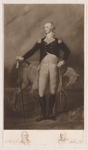 George Washington by Max Rosenthal, print, 1903