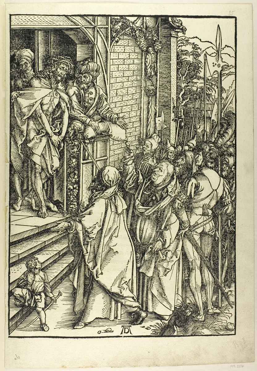 Ecce Homo - The Presentation of Christ, from The Large Passion by Albrecht Dürer, print, 1498