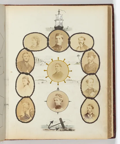 The Johnstone Album by Agnes Caroline Chamberlayne Johnstone, photograph, 1868